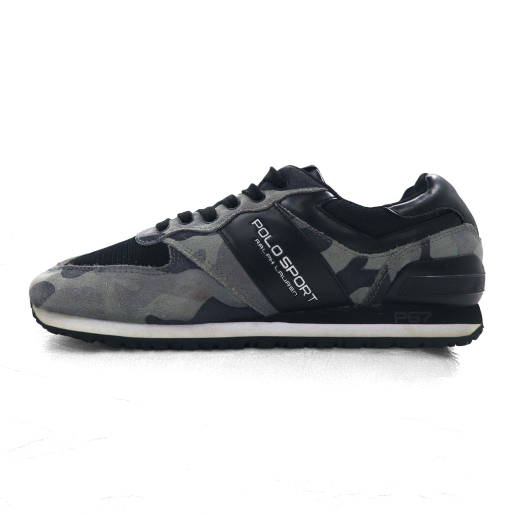 POLO SPORT RALPH LAUREN SLATON SPORT Sneakers 27.5cm Grey Camouflage Suede 11501