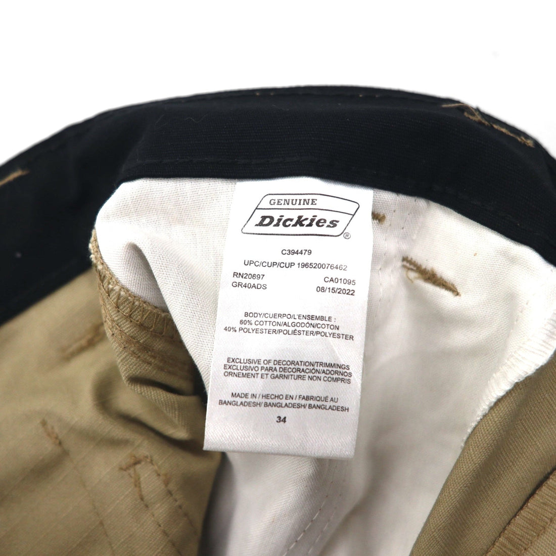 Dickies Ripstop Cargo Shorts, Half Pants, L, Beige, Ripstop Ultimate Cargo GR40ADS