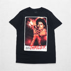 MICHAEL JACKSON Michael Jackson Music Artist T-shirt L Black THRILLER Made in Mexico