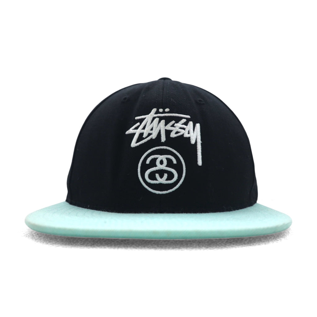 stussy CAPZ × STARTER Baseball Cap Snapback FREE Black Acrylic Wool Chanel Logo