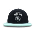 stussy CAPZ × STARTER Baseball Cap Snapback FREE Black Acrylic Wool Chanel Logo