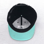 stussy CAPZ × STARTER Baseball Cap Snapback FREE Black Acrylic Wool Chanel Logo
