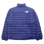 THE NORTH FACE 550 Fill Power FLARE DOWN JACKET Flare Down Jacket L Navy Nylon Logo Embroidery Drawstring NF0A55XG