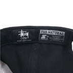 stussy CAPZ × STARTER Baseball Cap Snapback FREE Black Acrylic Wool Chanel Logo