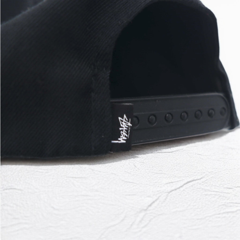 stussy CAPZ × STARTER Baseball Cap Snapback FREE Black Acrylic Wool Chanel Logo
