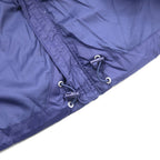 THE NORTH FACE 550 Fill Power FLARE DOWN JACKET Flare Down Jacket L Navy Nylon Logo Embroidery Drawstring NF0A55XG