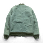 Japan Vintage Flight Jacket Inpaichthys kerri MA-1 Distressed S Khaki Made in