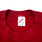 JERZEES USA Made 90s Printed Sweatshirt XL Red Cotton Florida