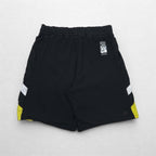 NIKE 00s Game Shorts Half Pants L Black Yellow Sideline Swoosh