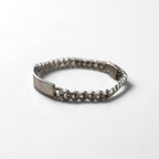 Mexican Jewelry Sterling Bracelet ヴィンテージ メキシカンジュエリー IDブレスレット 喜平 チェーン シルバー MEX925 刻印 メキシコ製