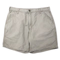 日本然リトテ-古着オンライン-Carhartt ダック ワークショーツ ハーフパンツ 36 ベージュ コットン B145 メキシコ製-Carhartt Duck Work Shorts Half Pants 36 Beige Cotton B145 Mexico Made