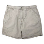 日本然リトテ-古着オンライン-Carhartt ダック ワークショーツ ハーフパンツ 36 ベージュ コットン B145 メキシコ製-Carhartt Duck Work Shorts Half Pants 36 Beige Cotton B145 Mexico Made