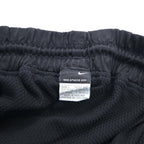 NIKE 00s Game Shorts Half Pants L Black Yellow Sideline Swoosh