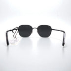 Brooks Brothers Gunmetal Square Metal Frame Sunglasses BB4066 103587 55-19 145 3N Unused