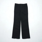 Wrangler 00年代 スラックス パンツ ブーツカット ランチャー ドレス ジーンズ M ブラック フレア 82BK