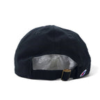 Champion Script Logo 6 Panel Cap OSFA Adjustable Black Cotton