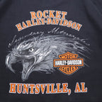 HARLEY DAVIDSON USA製 両面プリント Tシャツ XL ブラック HUNTSVILLE 未使用品