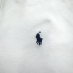 POLO RALPH LAUREN CLASSIC FIT Polo Shirt M White Pique Small Pony Embroidery
