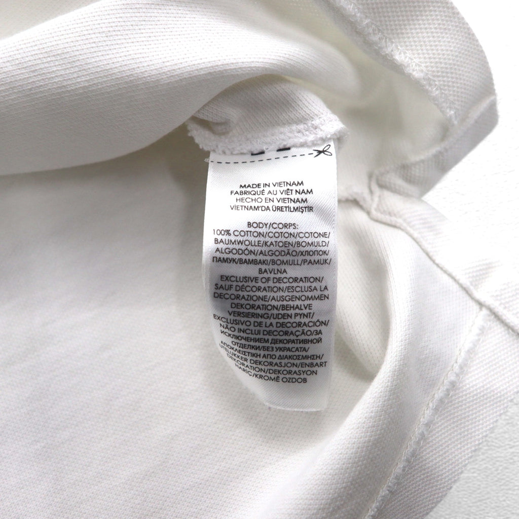 POLO RALPH LAUREN CLASSIC FIT Polo Shirt M White Pique Small Pony Embroidery