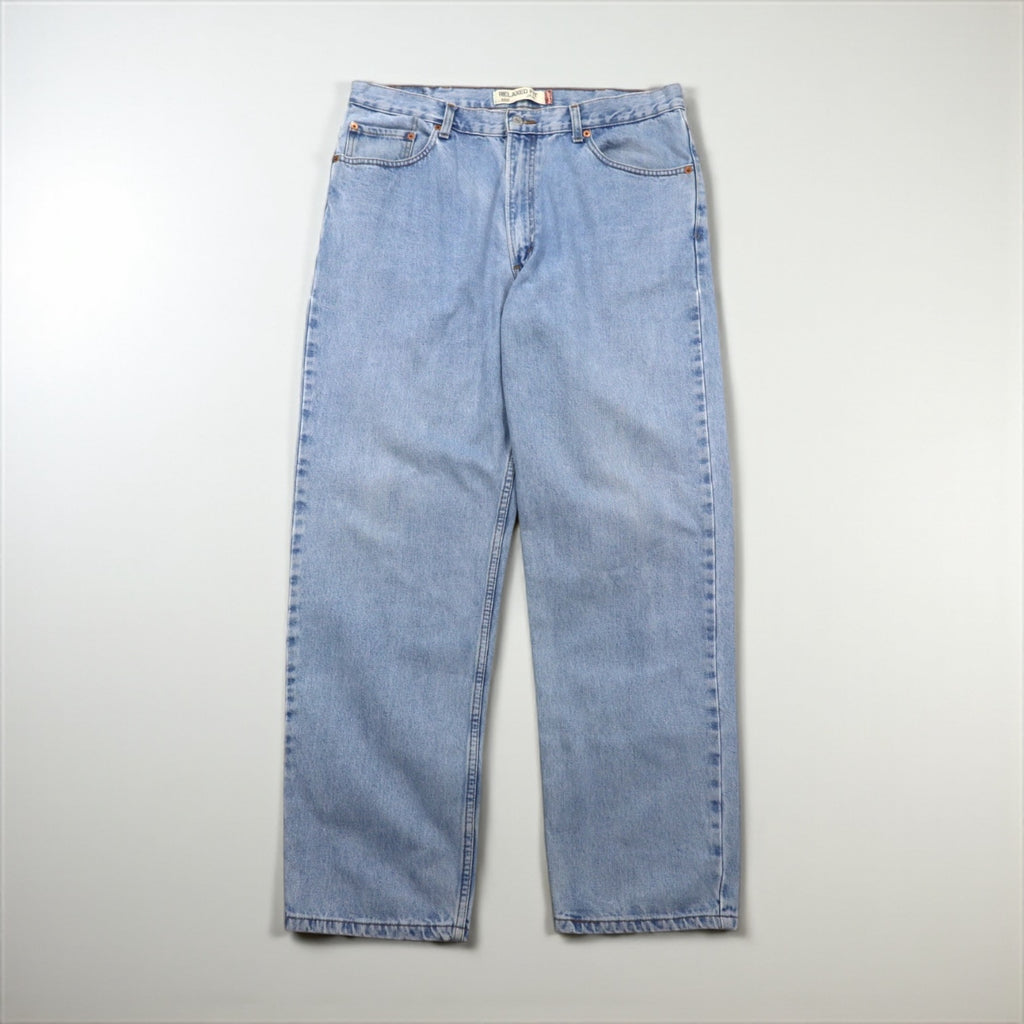 Levi's 00年代 550 ワイド デニムパンツ バギージーンズ  XL リラックスフィット インディゴ 550 4834 ジッパーフライ