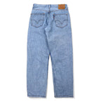 Levi's 00年代 550 リラックス フィット テーパード デニムパンツ 32 ブルー アイスウォッシュ コットン ジッパーフライ USAライン 550-4834 レソト製