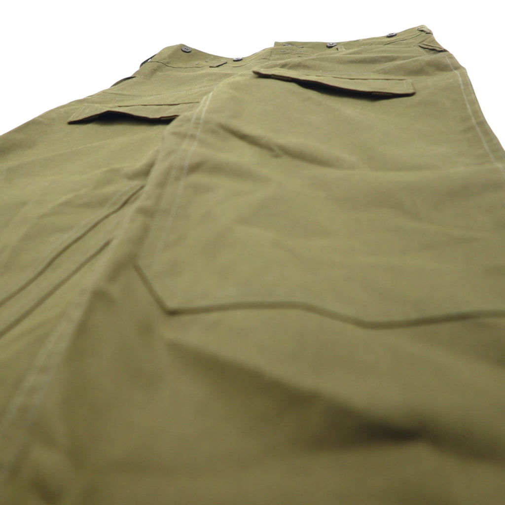 Czech Army M-85 Military Double Knee Cargo Pants, XL, Khaki, Cotton