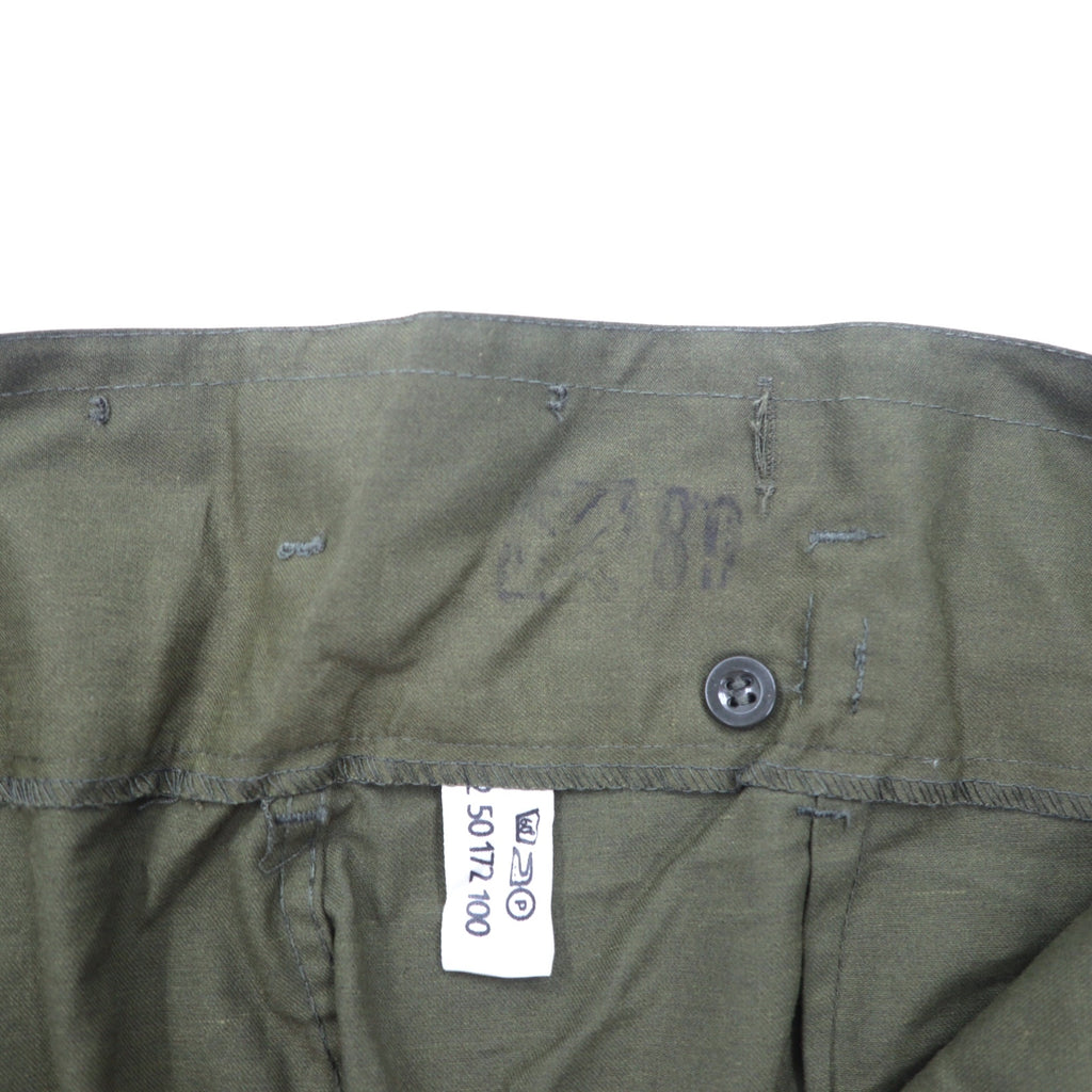 Czech Army M-85 Military Double Knee Cargo Pants, XL, Khaki, Cotton