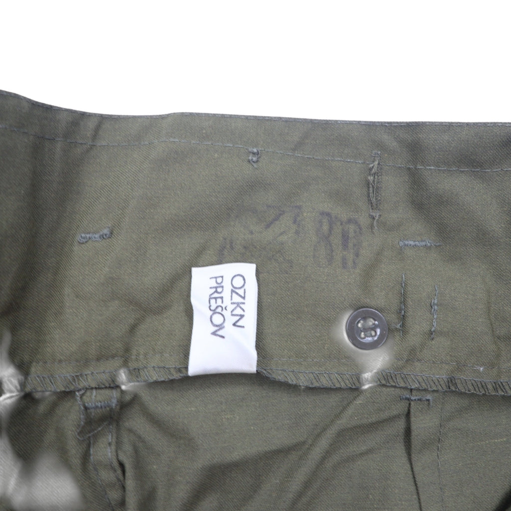 Czech Army M-85 Military Double Knee Cargo Pants, XL, Khaki, Cotton