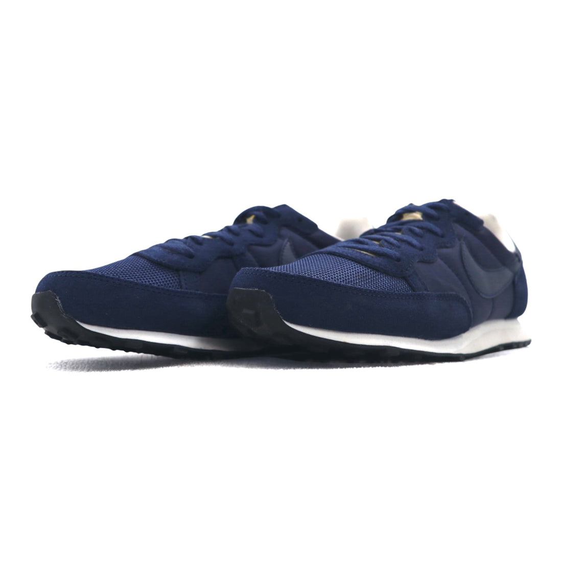 NIKE Challenger Suede Sneakers 27cm Navy Mesh 725066-404