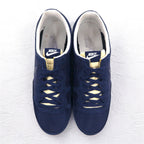 NIKE Challenger Suede Sneakers 27cm Navy Mesh 725066-404