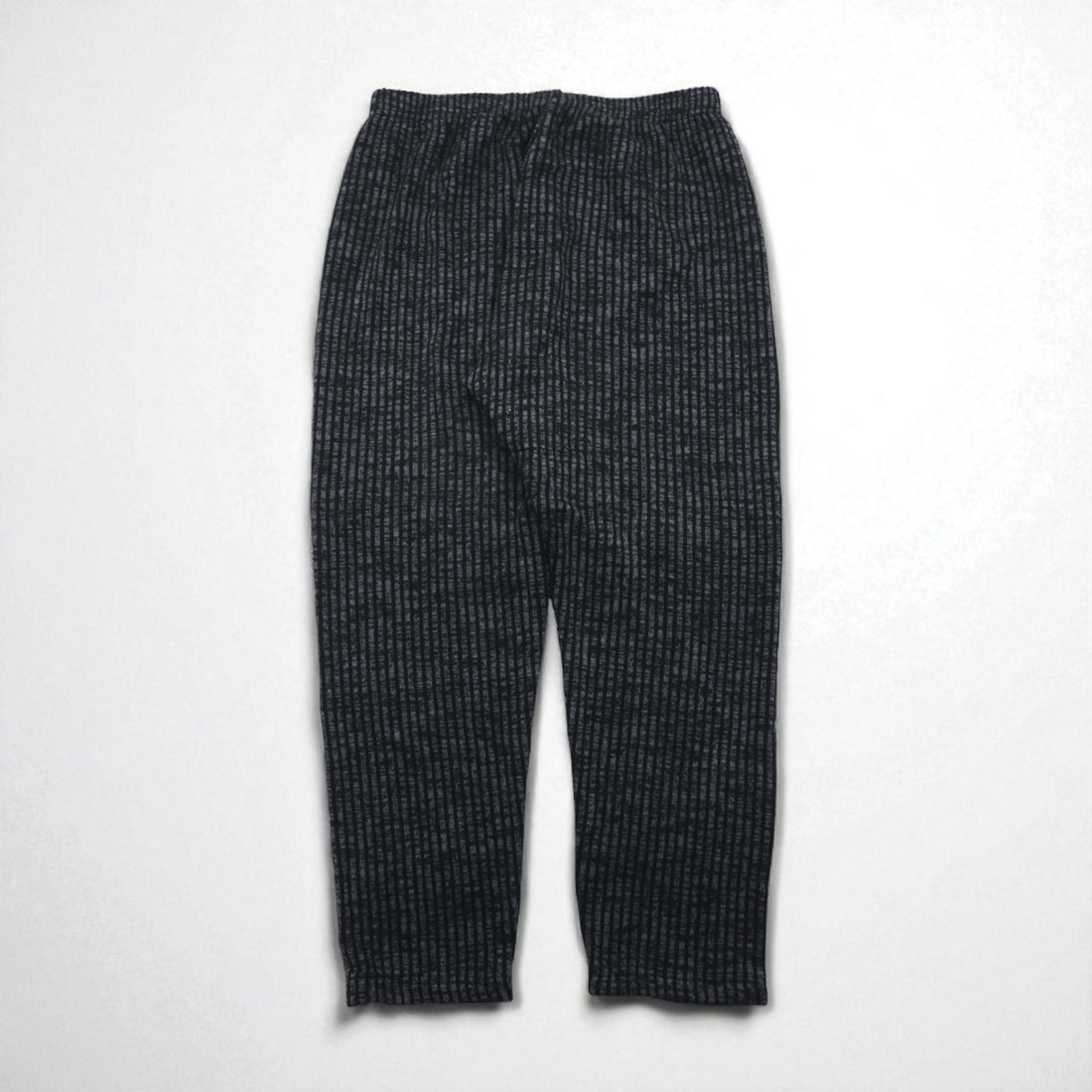 90s France Vintage Easy Wide Pants フランス製 ワイド イージーパンツ L ストライプ ストレッチ テーパード
