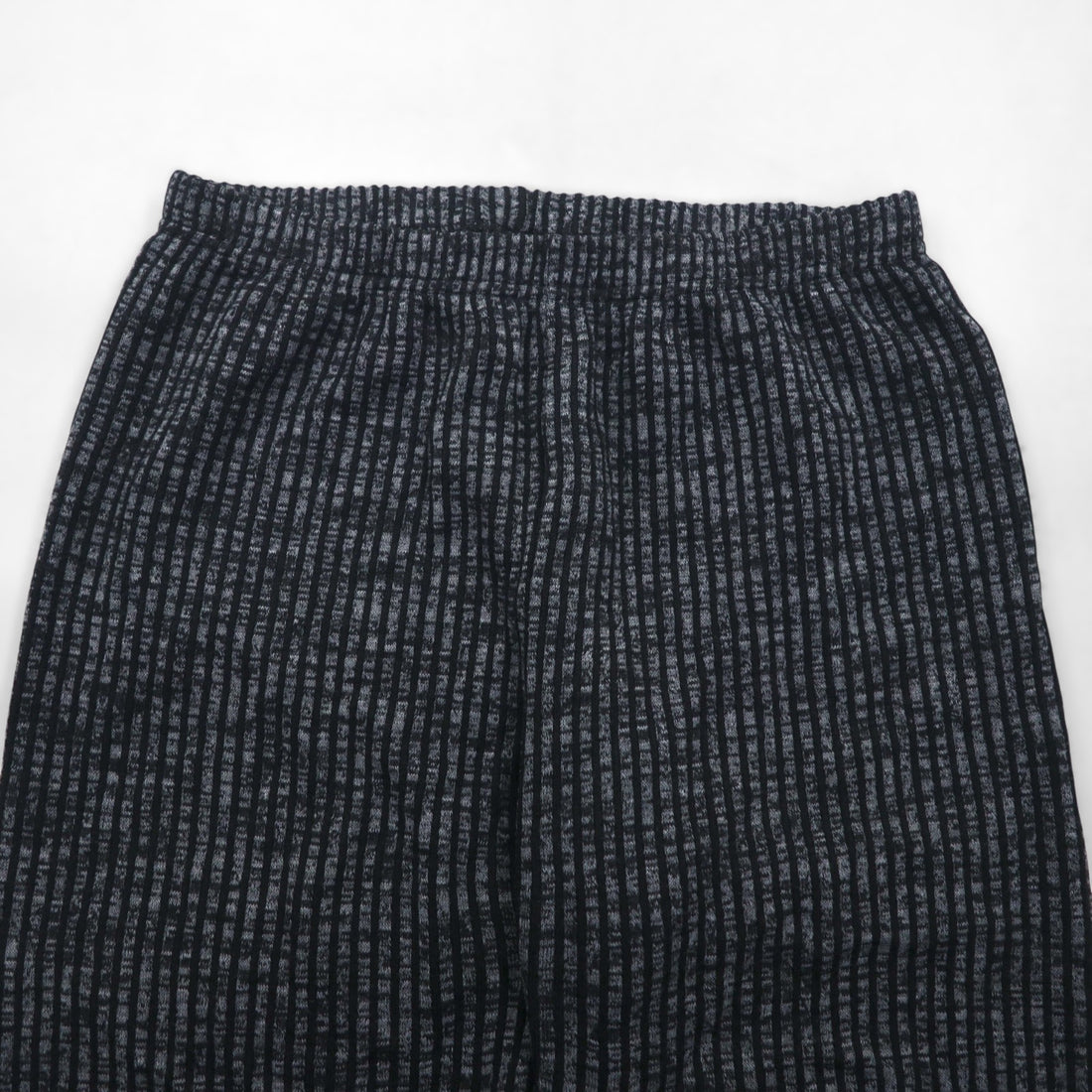 90s France Vintage Easy Wide Pants フランス製 ワイド イージーパンツ L ストライプ ストレッチ テーパード