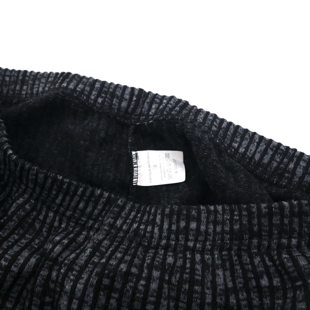90s France Vintage Easy Wide Pants フランス製 ワイド イージーパンツ L ストライプ ストレッチ テーパード