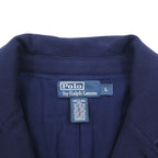Polo Ralph Lauren 90年代 3B テーラードジャケット ブレザー L ネイビー コットン ポニー刺繍