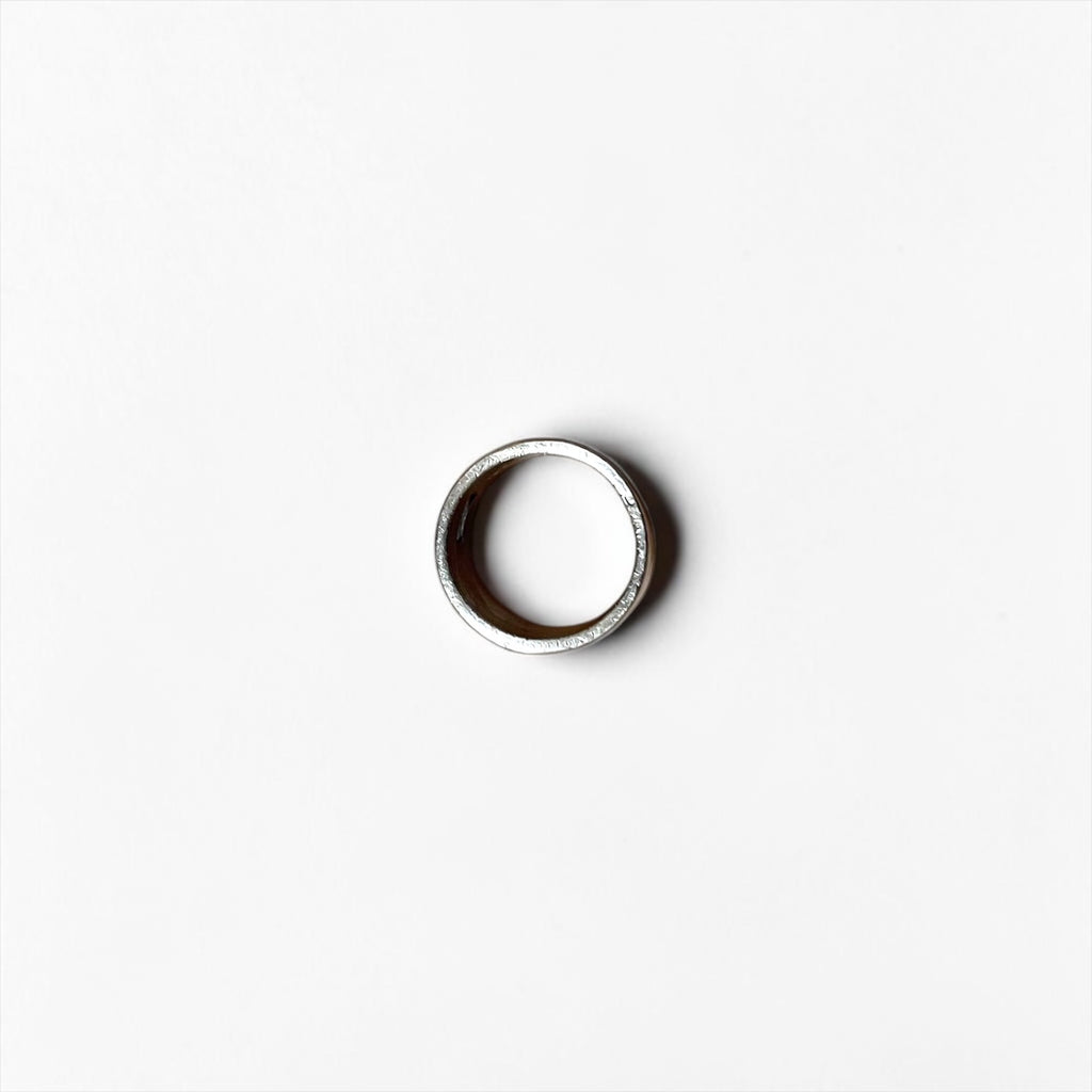 GUCCI Italian Made Vintage Wide Silever Ring, Silver925