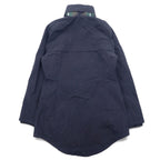 PENDLETON Mountain Parka S Black Polyester Double Zip Check Lining Retractable Hood