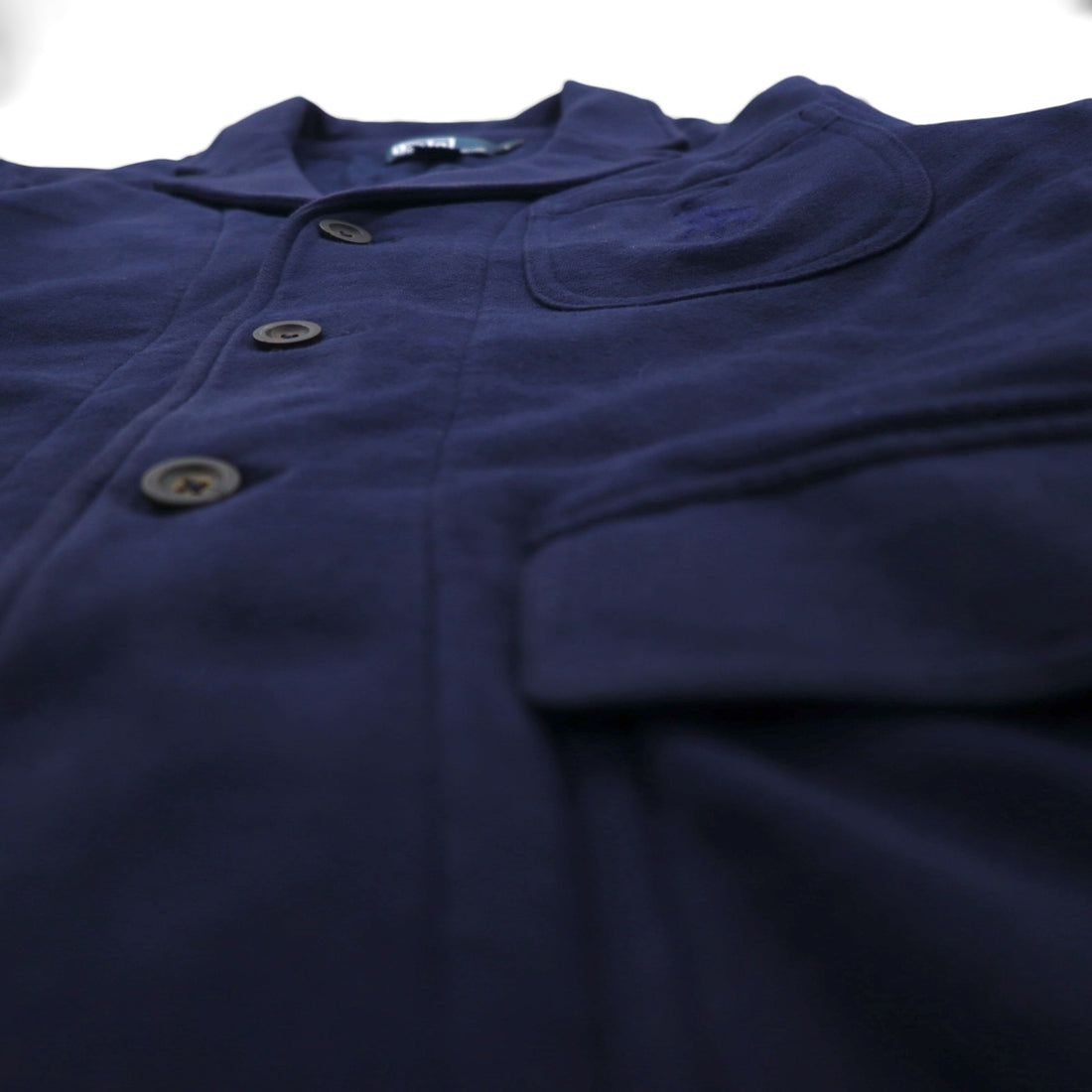 Polo Ralph Lauren 90年代 3B テーラードジャケット ブレザー L ネイビー コットン ポニー刺繍