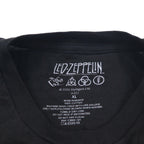 LED ZEPPELIN Led Zeppelin Rock Band T-Shirt XL Black Cotton UNITED STATES OF AMERICA 1977