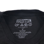 LED ZEPPELIN Led Zeppelin Rock Band T-Shirt XL Black Cotton UNITED STATES OF AMERICA 1977