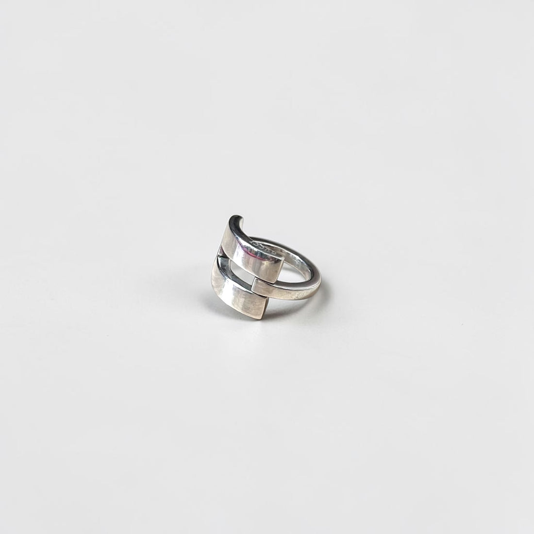 GUCCI イタリア製 ヴィンテージ シルバーリング 指輪 12号 Silver 925