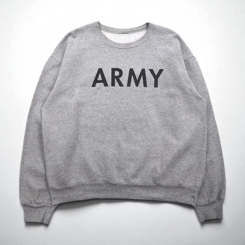 USA Vintage US ARMY Military Sweatshirt, Training Wear, Sweatshirt, XL, Military