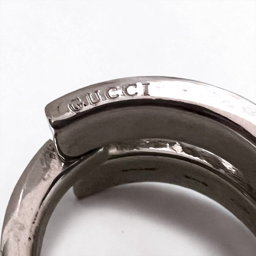 GUCCI イタリア製 ヴィンテージ シルバーリング 指輪 12号 Silver 925
