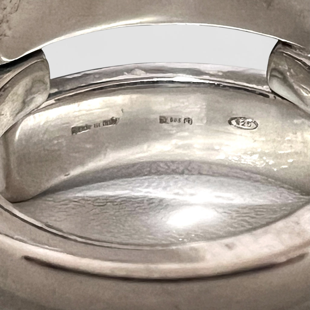 GUCCI イタリア製 ヴィンテージ シルバーリング 指輪 12号 Silver 925