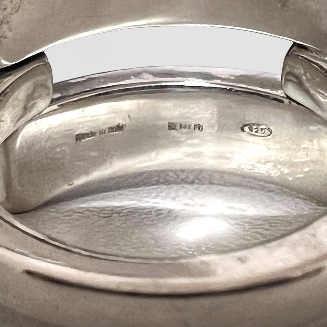GUCCI イタリア製 ヴィンテージ シルバーリング 指輪 12号 Silver 925