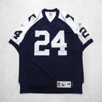 Reebok NFL VINTAGE COLLECTION Game Shirt XL Navy Numbering DALLAS COWBOYS