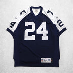 Reebok NFL VINTAGE COLLECTION Game Shirt XL Navy Numbering DALLAS COWBOYS