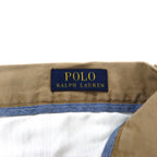 POLO RALPH LAUREN Polo Chino Classic Fit Chino Shorts Size 34 Beige Cotton
