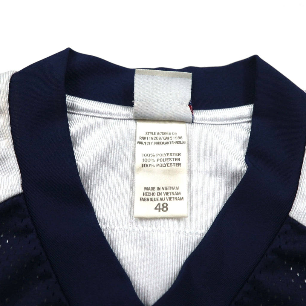 Reebok NFL VINTAGE COLLECTION Game Shirt XL Navy Numbering DALLAS COWBOYS