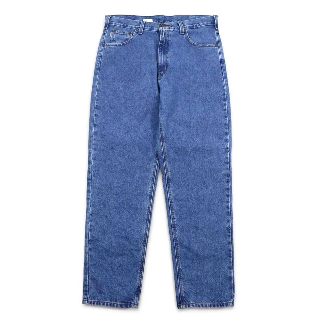 Carhartt Relaxed Fit Baggy Tapered Denim Pants L Indigo Blue RELAXED FIT B13 STW Made in Mexico