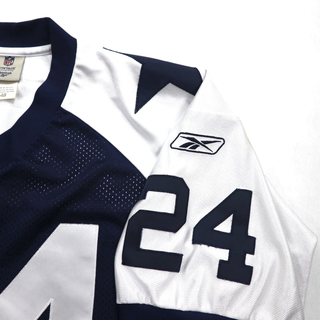 Reebok NFL VINTAGE COLLECTION Game Shirt XL Navy Numbering DALLAS COWBOYS